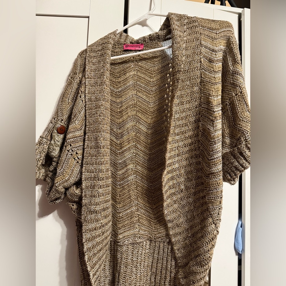 Knit brown Cardigan